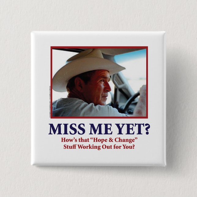 George W. Bush Button (Vorderseite)