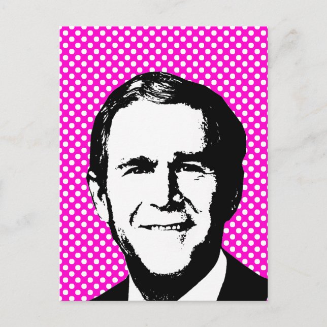 George W Bush Gear Postkarte (Vorderseite)
