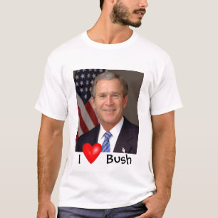George W. Bush I Herz T-Shirt