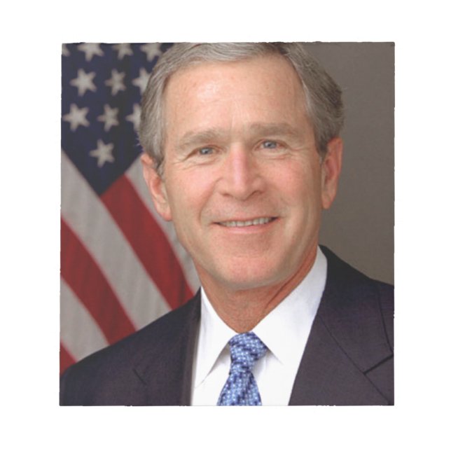 George W Bush Notizblock (Vorderseite)