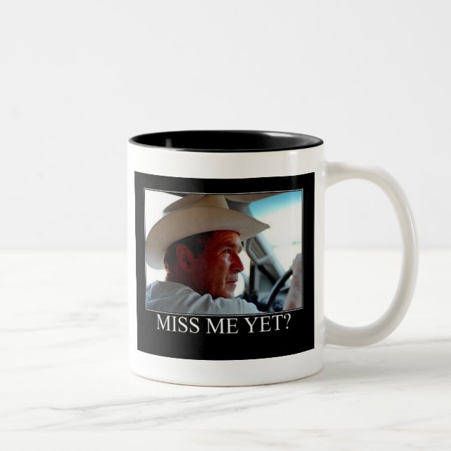 George W. Bush Zweifarbige Tasse (Rechts)