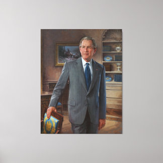 GEORGE WALKER BUSH von John Howard Sanden Leinwanddruck