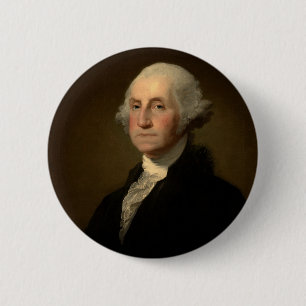 George Washington 1. amerikanischer Präsident von  Button