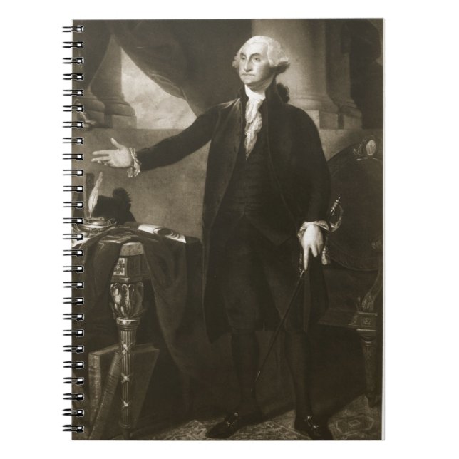 George Washington, 1. Präsident des vereinigten Notizblock (Vorderseite)