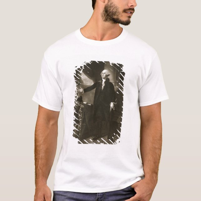 George Washington, 1. Präsident des vereinigten T-Shirt (Vorderseite)