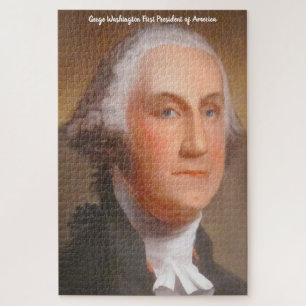 George Washington 1. Präsident von Amerika. Jigsa