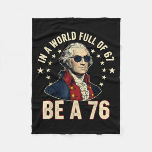 George Washington 67 Meme In Der Welt Voller 67  Fleecedecke