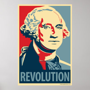 George Washington : Affiche de parodie d'Obama