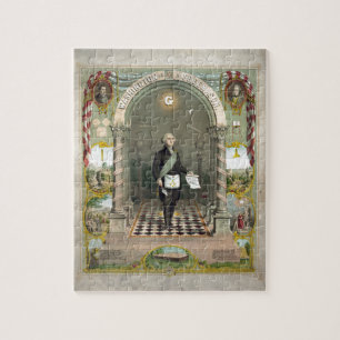 George Washington als Freimaurer