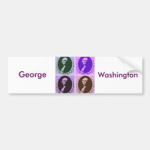 George Washington Autoaufkleber