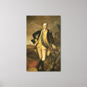 George Washington bei Princeton, 1779 Leinwanddruck