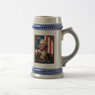 George Washington-Bier Stein Bierglas