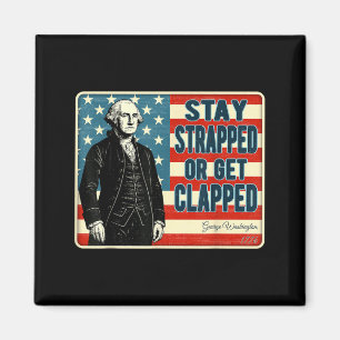 George Washington Bleib bewaffnet oder krieg eine Magnet
