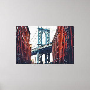 George Washington Bridge Canvas Print Leinwanddruck