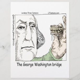 George Washington Bridge & Dentures Funny Gift