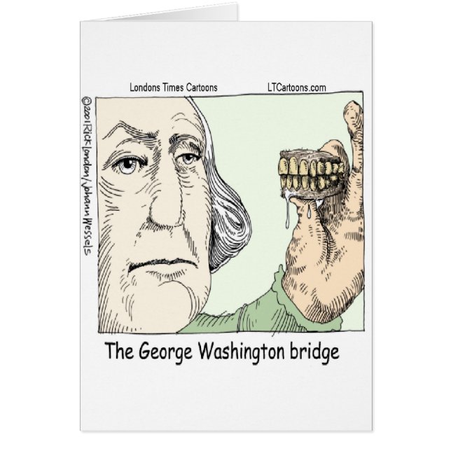 George Washington Bridge Funny Gifts (Vorne)