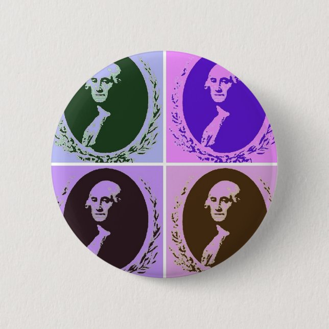 George Washington Button (Vorderseite)
