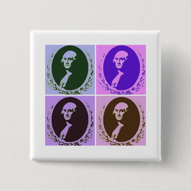 George Washington Button (Vorderseite)