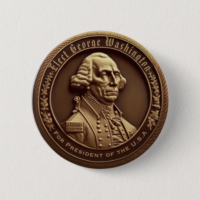 George Washington Campaign Button (Vorderseite)