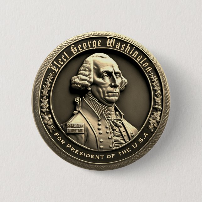 George Washington Campaign Button (Vorderseite)