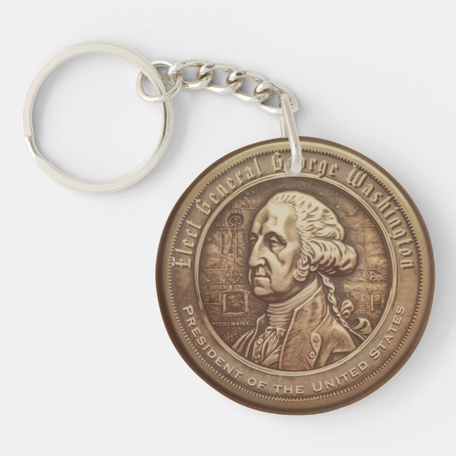 George Washington Campaign Button (Devant)