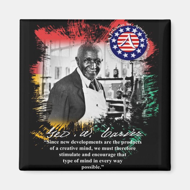 george washington carver magnet (Vorne)