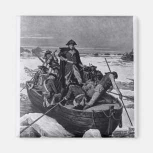 George Washington, der den Delaware River kreuzt Magnet