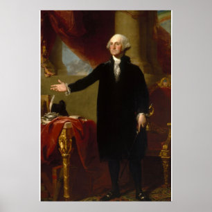 George Washington durch Gilbert Stuart Poster