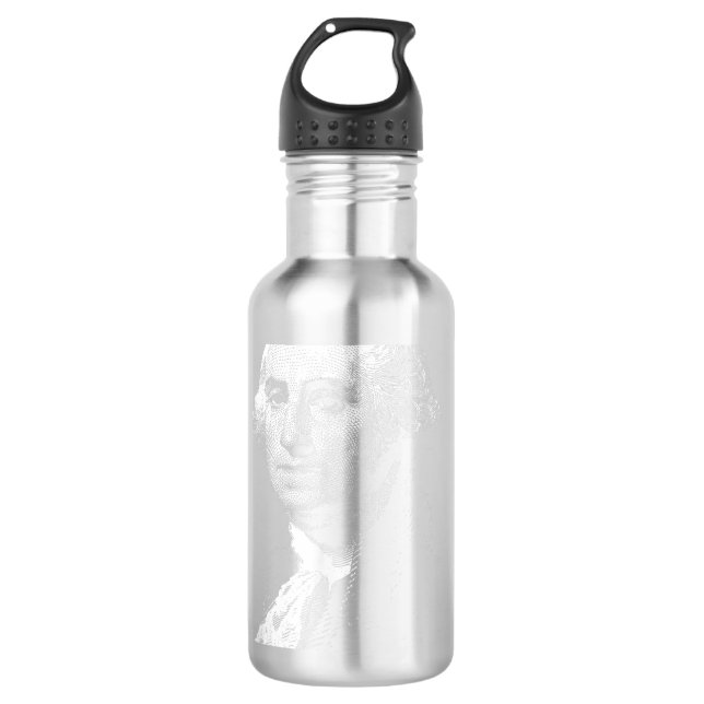 George Washington Edelstahlflasche (Vorderseite)