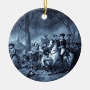 George Washington en ornement de soldat