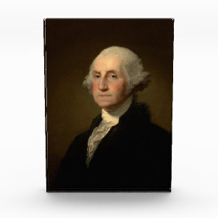 George Washington Erster amerikanischer Präsident  Fotoblock
