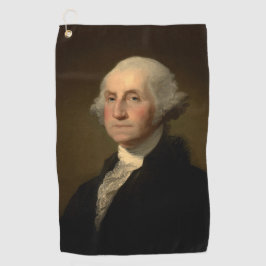 George Washington Erster amerikanischer Präsident  Golfhandtuch