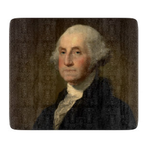 George Washington Erster amerikanischer Präsident Schneidebrett