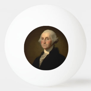 George Washington Erster amerikanischer Präsident  Tischtennisball