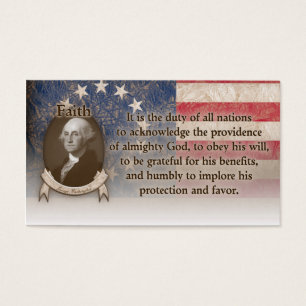 George Washington - Glaube