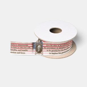 George Washington - Glaube Satinband