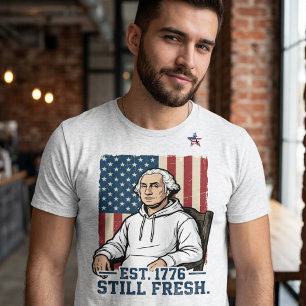 George Washington Glow-Up 250. Jubiläum T-Shirt