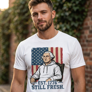 George Washington Glow-Up 250. Jubiläum T-Shirt