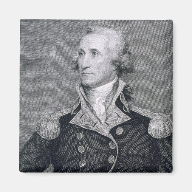 George Washington, graviert von Asher Brown Durand Magnet (Vorne)