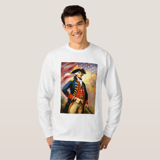 George Washington im Kriegsgefecht T-Shirt