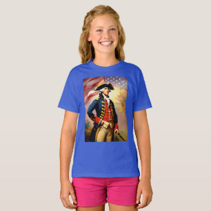 George Washington im Kriegsgefecht T-Shirt