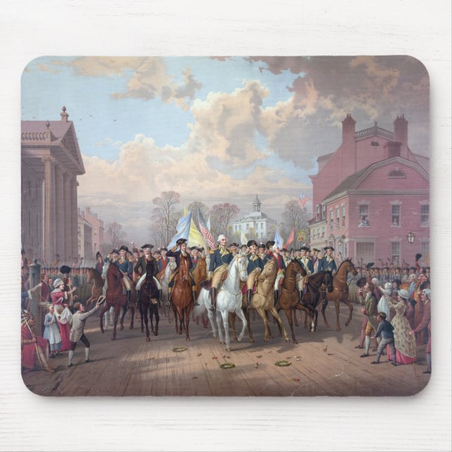 George Washington in New Yorker Mousepad (Vorne)