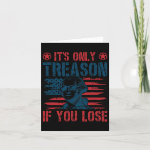 George Washington ist der einzige Verrat, wenn man Karte