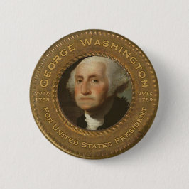 George Washington-Kampagnen-Knopf Button
