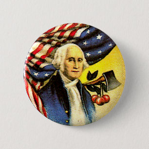 George Washington - Knopf Button