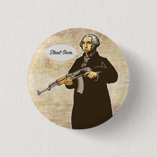 George Washington-Knopf Button