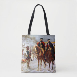 George Washington Lafayette Valley Forge Armee Tasche