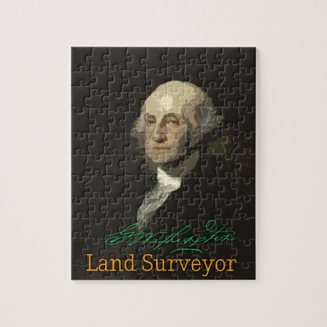 George Washington-Land-Feldmesser (Vertikal)