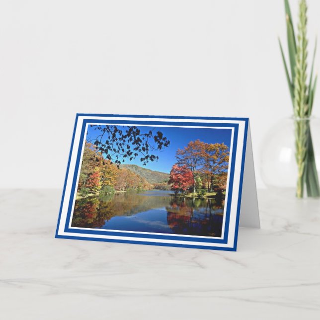 George Washington National Forest Greetings Card Karte (Vorderseite)