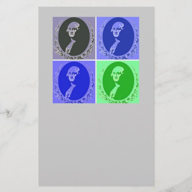 George Washington Pop Art (Vorderseite)